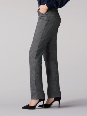 women's lee wrinkle free pants