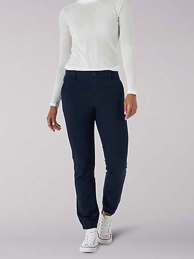 Women's Ultra Lux Comfort Pull-On Jogger Pant in Emperor Navy main view