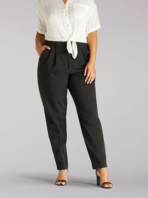 lee style up pull on pants plus size