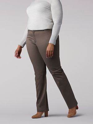 Women's Relaxed Womens Lee All Day Pants Riders By Lee Plus
