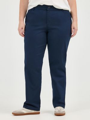 Women's Relaxed Fit Straight Leg Pant All Day Pant (Plus)