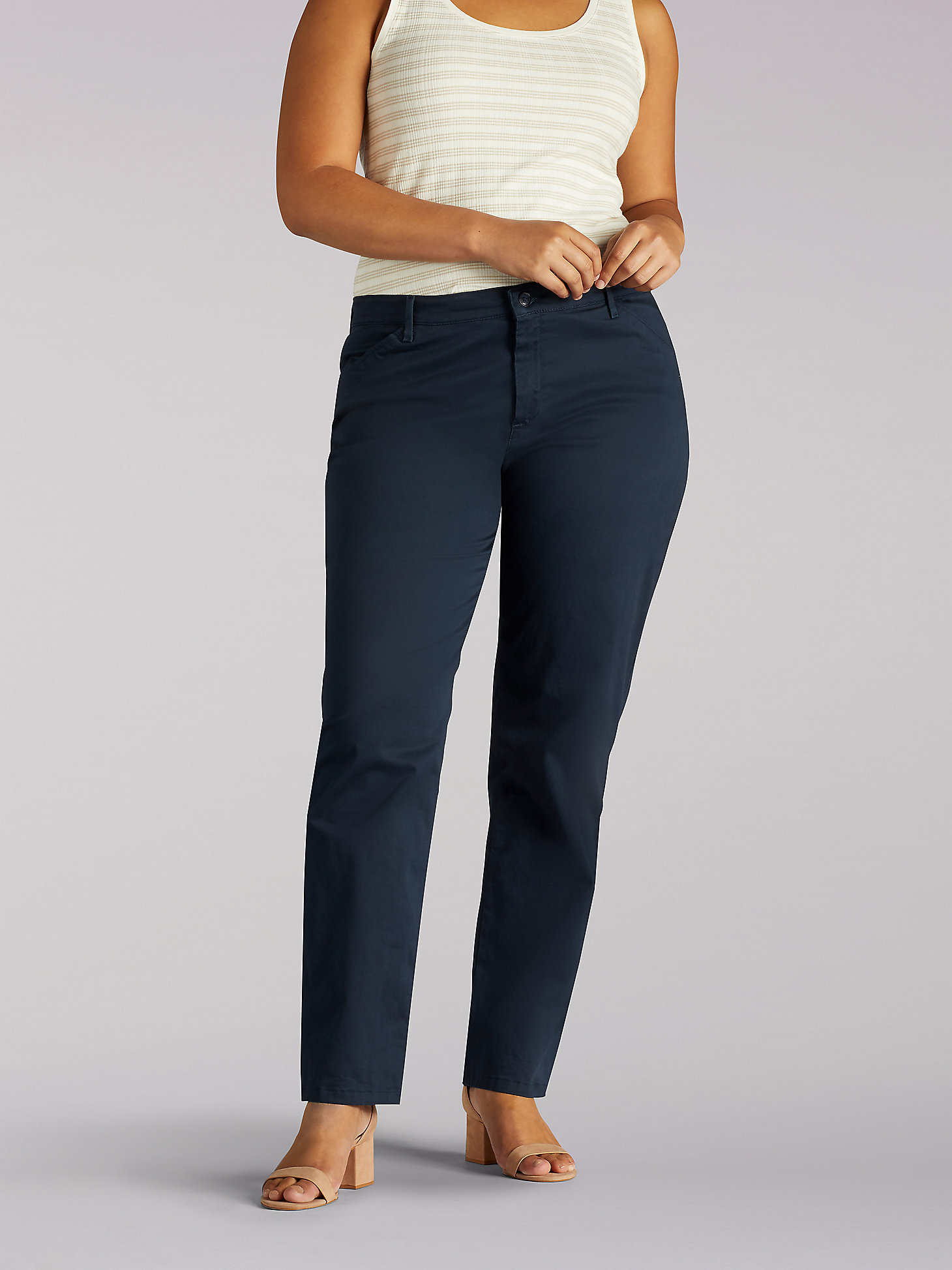 LEE Women’s Relaxed Fit All Day Straight Leg Pant 