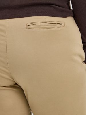 Women&rsquo;s Relaxed Fit Straight Leg Pant (All Day Pant) (Plus) in Flax alternative view 4