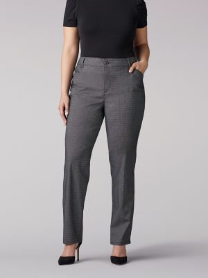 Women's Relaxed Fit Straight Leg Pant (All Day Pant) - Plus | Lee