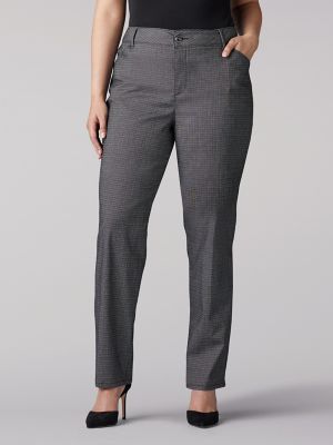 Women's Relaxed Fit Straight Leg Pant (All Day Pant) - Plus | Lee