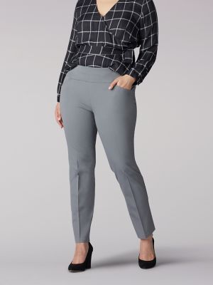 women's gray skinny pants