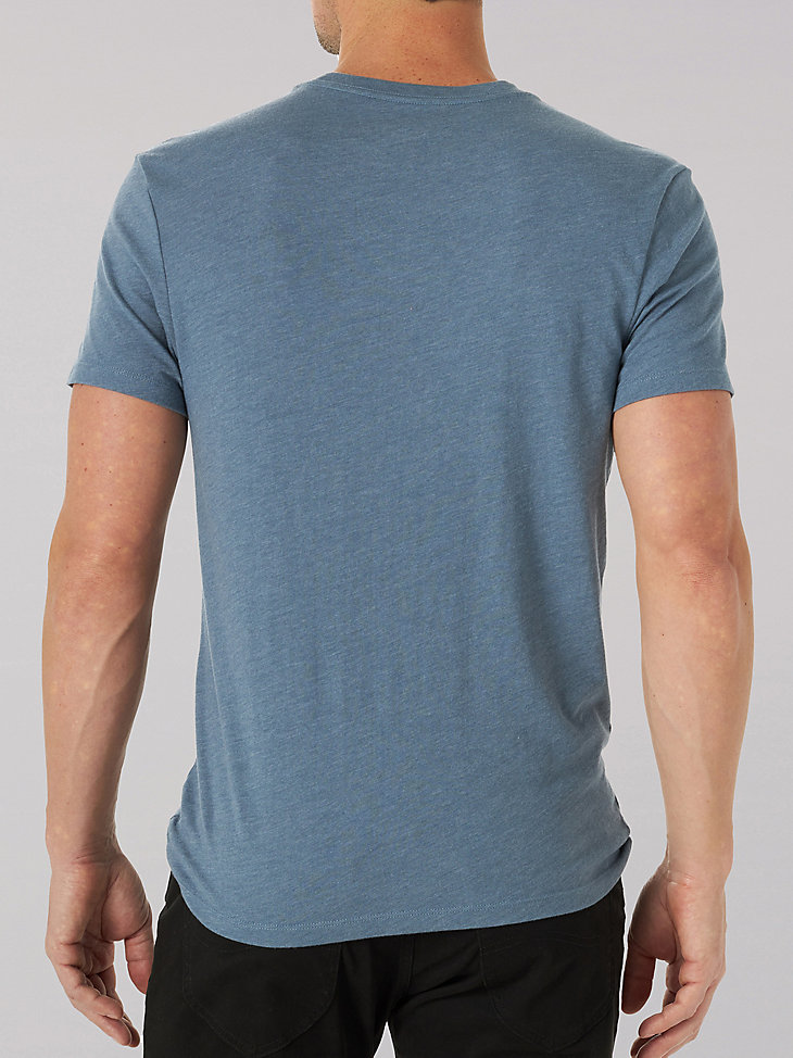 Men's Quality Work Clothes Graphic Tee in Heather Harbor alternative view