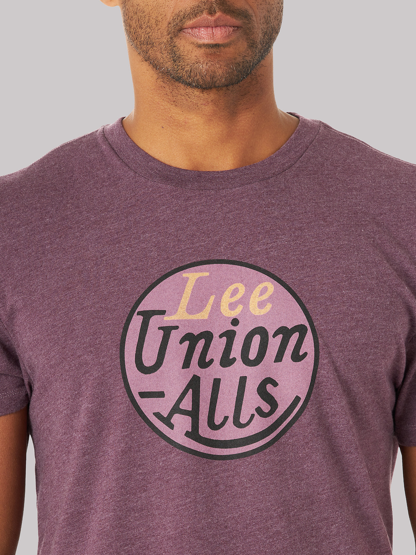 Men's Union-Alls™ Graphic Tee in Heather Weldon alternative view 2