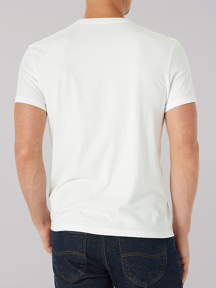 Men's Buddy Lee Cant Bust 'Em Graphic Tee in Solid White alternative view