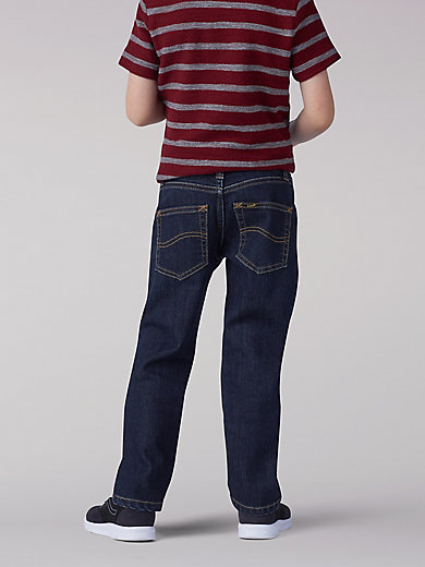 Boy’s Extreme Comfort Pull-On Relaxed Fit Jean - 4-7 in Mullen alternative view