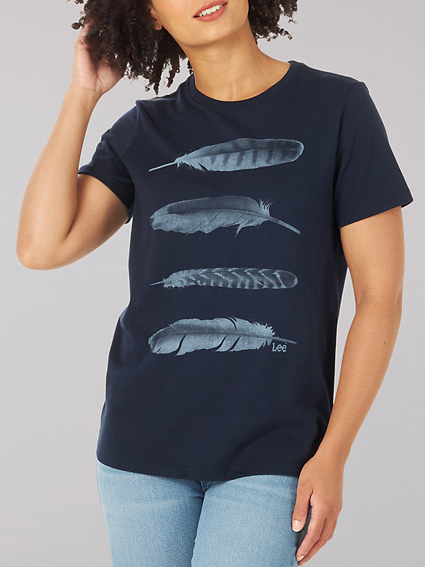 Women's Four Feathers Graphic Tee