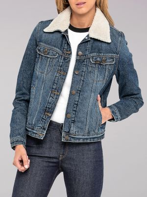 lee jeans sherpa jacket