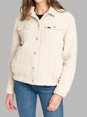 Womens Lee European Collection Sherpa Rider Jacket Lee 