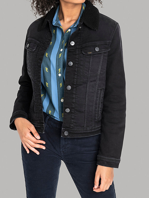 Women’s Lee European Collection -  Sherpa Lined Rider Jacket