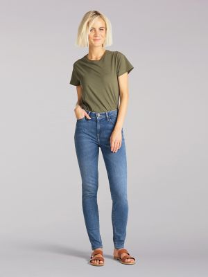 lee skinny jeans tall