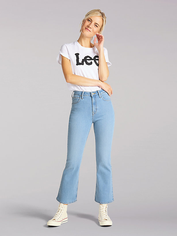 Women’s Lee European Collection High Rise Breese Cropped Flare Jean