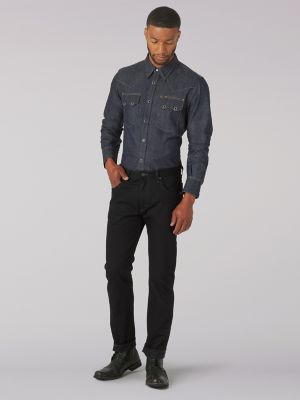 Lee Rider Slim Fit Denim Jeans, Mid Stone at John Lewis & Partners