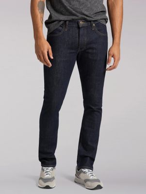 Men s Lee European Collection Luke Slim Tapered Leg Jean in Rinse