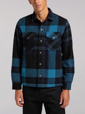 Men's Lee 101 Plaid Rodeo Shirt