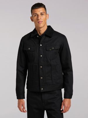 Lee rider jacket on sale black