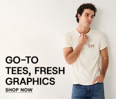 men go to tees and fresh graphics