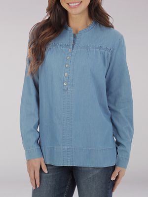 satta front yoke overshirt