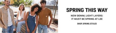 Spring This Way | New Denim, Light Layers: It Must Be Spring at Lee - Shop Spring Styles