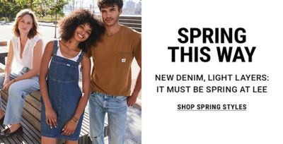Spring This Way | New Denim, Light Layers: It Must Be Spring at Lee - Shop Spring Styles