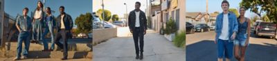 MEN WEARING LEE SPRING PRODUCT STYLES