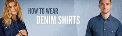 How to style denim shirts