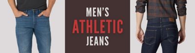 Mens Athletic Jeans