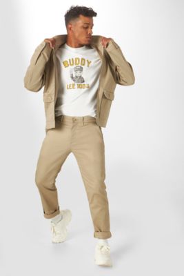 MEN'S HERITAGE CHETOPA TWILL IKE JACKET IN KC KHAKI