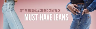 Styles making a strong comeback: must-have jeans