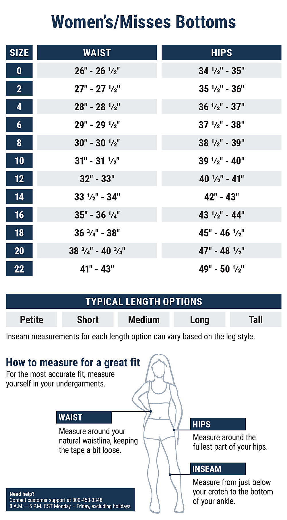 Rsq Jeans Size Chart