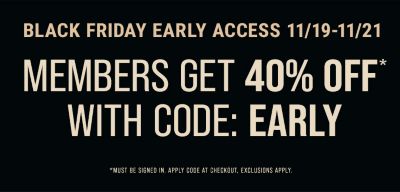 Black Friday Early Access