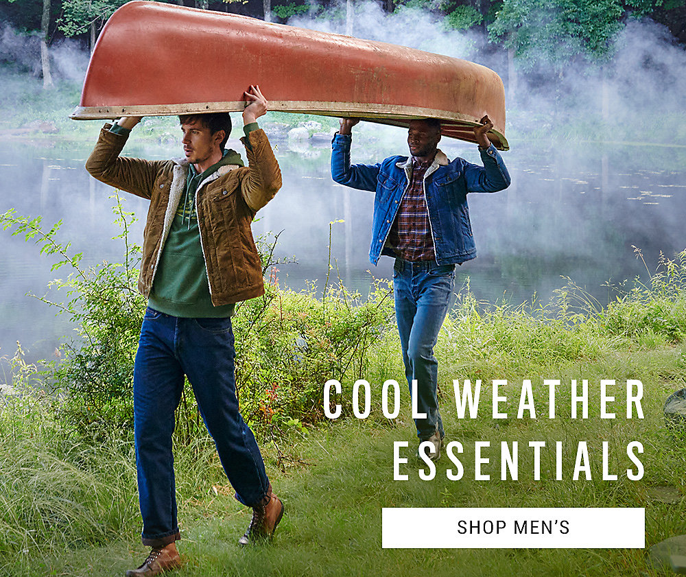 Shop Men's Cool Weather Essentials