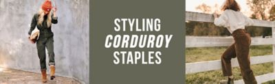 Berettigelse strimmel Tøm skraldespanden Corduroy Jeans & Jackets | From Styling to Care | Lee®