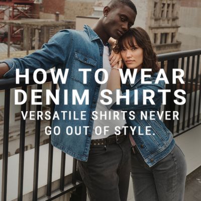 How To Wear Denim Shirts