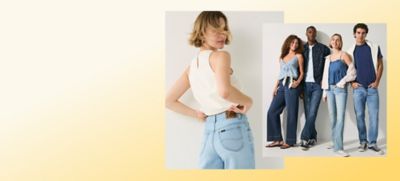 Couple wearing Summer Denim from Lee.