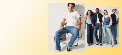 Couple wearing Summer Denim from Lee.