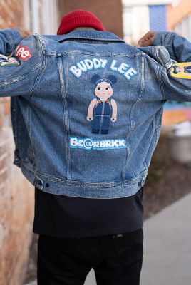 Denim Jacket with Patches