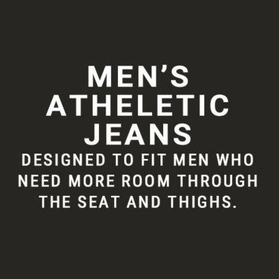 Men’s Athletic Jeans