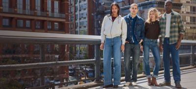 Couples wearing Legendary Denim from Lee.