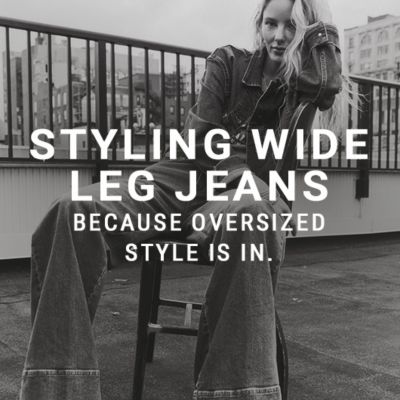Styling Wide Leg Jeans